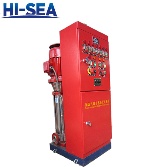 Fixed Low Pressure Water-based Local Fire Fighting System